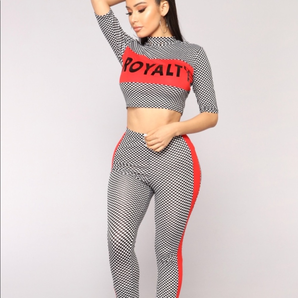 Racing Royalty Checkered Set